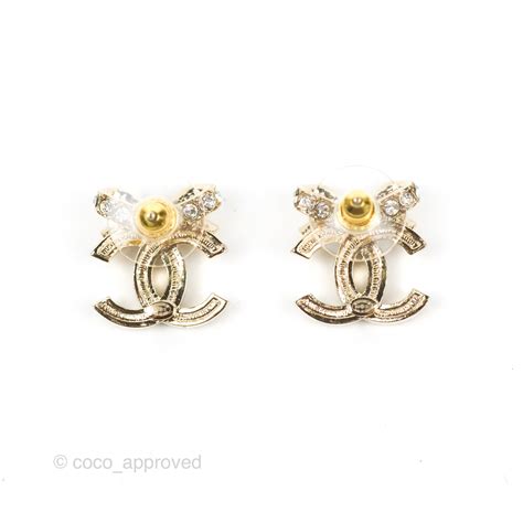 chanel 23s earrings|Chanel pendant earrings.